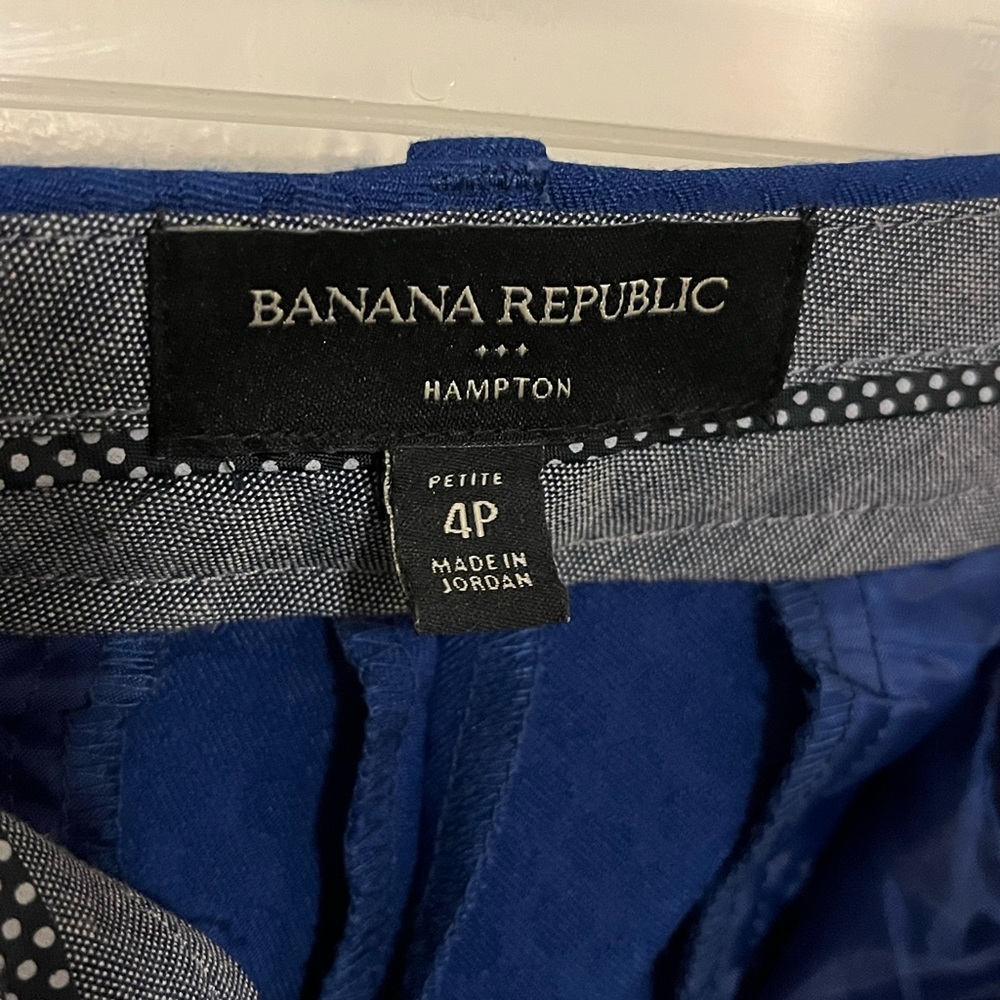 Banana republic dress ankle pants size 4Petite - Picture 2 of 4